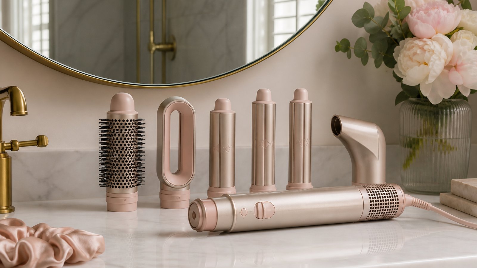 in- air styler multi-dryer in a clean UK lifestyle scene